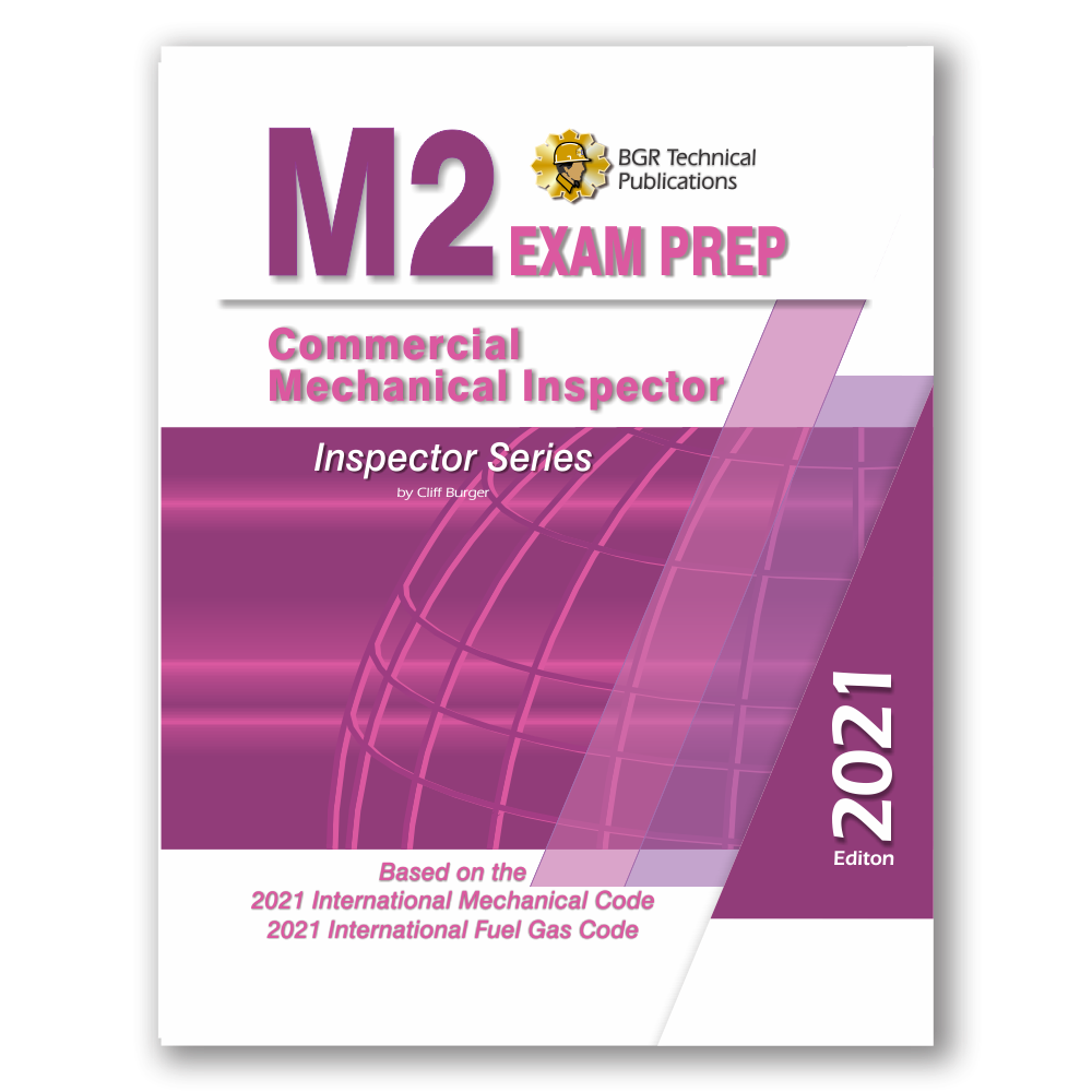 M2 Commercial Mechanical Inspector Exam Prep 2021