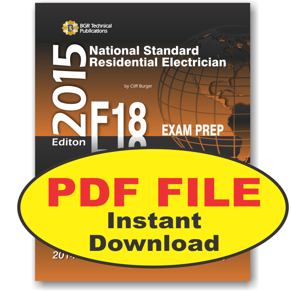 F18 National Standard Residential Electrician ICC Exam PDF