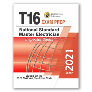 T16 National Standard Master Electrician Workbook ICC Exam 2021